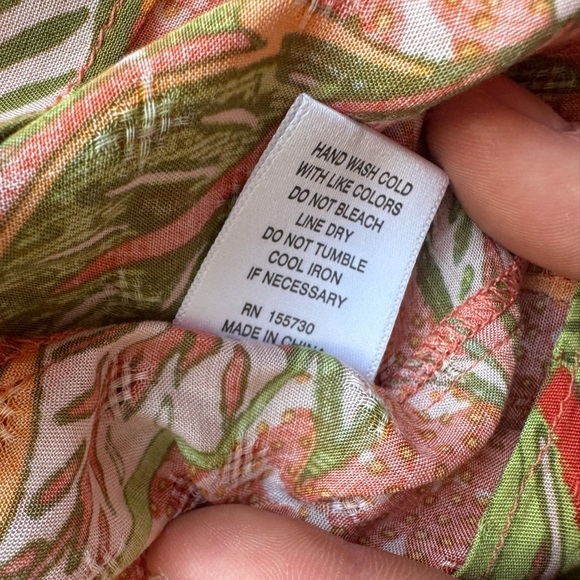 Rose+Olive Multi-Color Shirt For Summer Sleeves Layered Size S NWT - Picture 7 of 7